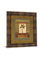 Classic Palm Il By Rebecca Burton - Framed Print Wall Art - Light Brown