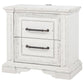 Mckinney - 2-Drawer Nightstand With Dual USB - Vintage White