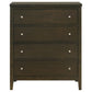 Wilkes - 4-Drawer Chest Of Drawers - Dark Cocoa