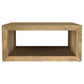 Benton - Square Solid Mango Wood Coffee Table - Natural