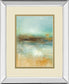 Let The Summer Sun Shine By Pasion - Mirror Framed Print Wall Art - Beige
