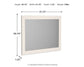 Stelsie - Bedroom Mirror - White