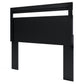 Finch - Queen Panel Headboard - Black