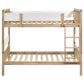 Dakota - Wood Twin Over Twin Bunk Bed - Natural