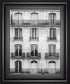 Across The Street I By Laura Marshall - Framed Print Wall Art - Dark Gray