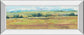 Distant Treeline Panel II By Tim Otoole - Mirror Framed Print Wall Art - Light Brown