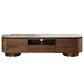 Willene - TV Stand With Ceramic Top - Ceramic Top & Walnut