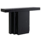 Drisana - Console Table - Black Mirrored