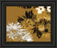 Golden Bloom I By Framed Print Wall Art - Light Brown