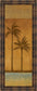 Golden Palm Il By Jordan Grey - Framed Print Wall Art - Light Brown