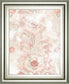 22x26 World Traveler Textile I By June Erica Vess - Pink