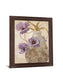 Whispering Violet Blooms - 28" x 34" Framed Wall Art - Purple
