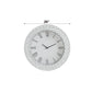 Nysa - 20" Wall Clock - Mirrored & Faux Crystals