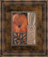Orange Burst I By Rosie Abraham - Framed Print Wall Art - Orange