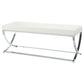 Walton - Leatherette Upholstered Tufted Accent Bench