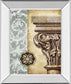 Fomanesque I By Michael Marcon - Mirror Framed Print Wall Art - Beige