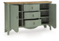 Actonville - Accent Cabinet - Antique Green