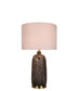 Midnight Weave Art Glass & Metal Table Lamp (Set of 2) - Midnight Weave Art Glass