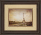 Tour De Eiffel By H. Jacks - Framed Print Wall Art - Light Brown