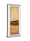 Tall Colour I By Hunter - Mirror Framed Print Wall Art - Beige