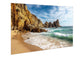 Golden Shoreline Tempered Glass - Blue / Brown