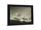 Windborne Racer - 28" x 34" Framed Wall Art - Dark Gray