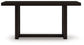 Neymorton - Rectangular Dining Room Counter Table - Dark Grayish Brown