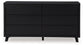 Danziar - Six Drawer Dresser - Black