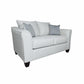 Salizar - Upholstered Flared Arm Loveseat