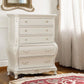 Chantelle - Chest - Pearl White Finish