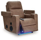Lorrenton - Glider Power Recliner With Audio System - Caramel