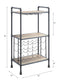 Brantley - Wine Rack - Antique Oak & Sandy Gray