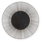 Dallmen - Accent Mirror - Black / Gold Finish