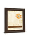 Let Love Bloom By Mollie B - Framed Print Wall Art - Beige