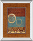 Tanzania I By Tava Studio - Mirror Framed Print Wall Art - Red