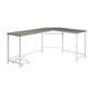 Bambina - Computer Desk - Gray & White