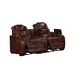 Chester - Reclining Console Loveseat