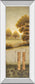 Beyond The Forest By Michael Marcon - Mirror Framed Print Wall Art - Beige