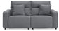Modmax II - Reclining Sectional - Salt And Pepper