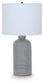 Wimlow - Ceramic Table Lamp - Gray Blue
