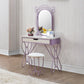 Priya II - Vanity Set - White & Light Purple