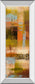 Departures Il By Michael Marcon - Mirror Framed Print Wall Art - Beige