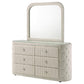Sonya - 6-Drawer Upholstered Bedroom Dresser