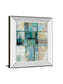 Island Hues Crop 2 By Sylvia Vassileva - Mirror Framed Print Wall Art - Blue