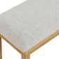 Essence - Dining Bench With Natural Cushion