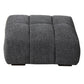 Chosen - Ottoman - Gray Chenille