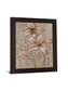 Cream Lily Trio - 28" x 34" Framed Wall Art - Beige