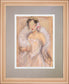 Stole My Heart I By Dupre - Framed Print Wall Art - Pink
