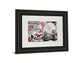 Saffron Hill By Andrew Cotton - Framed Print Wall Art - Gray