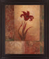 Crimson Blossom Panel - 28" x 34" Framed Wall Art - Red